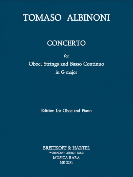 Concerto in G-Major for Oboe, Strings and Bc