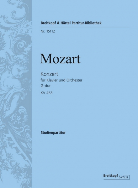 Konzert G-Dur KV453 für Klavier und Orchester
