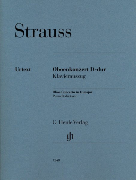 Konzert D-Dur für Oboe und Orchester für Oboe und Klavier