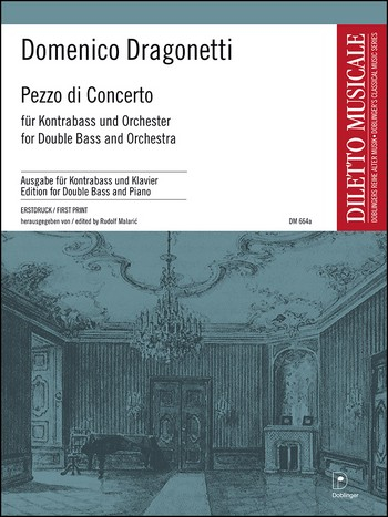 Pezzo di concerto für Kontrabaß und Orchester für Kontrabaß und