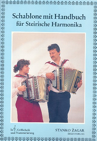 Griff- und Klangschablone für die steirische Harmonika