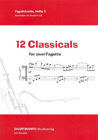 Classicals für 2 Fagotte