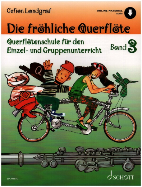 Schule für Querflöte Die fröhliche Querflöte 3