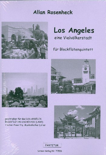 Los Angeles für 5 Blockflöten (SATTB)