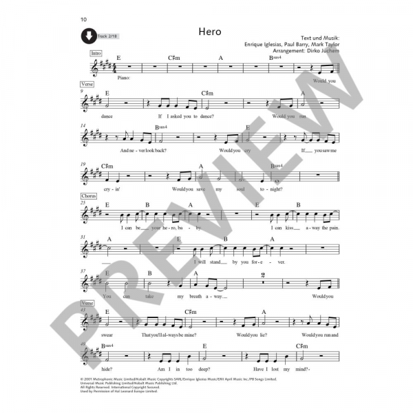 Spielband - Altsax Pop Ballads