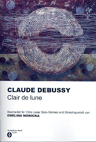Clair de lune für Flöte (Violine), 2 Violinen, Viola und Violoncello