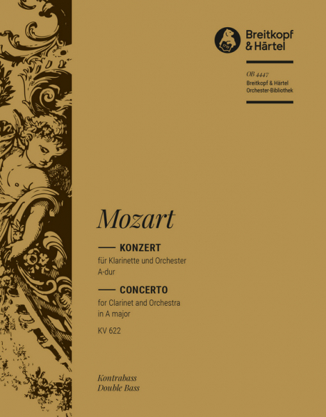 Konzert A-Dur KV622 für Klarinette und Orchester