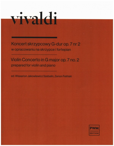 Concerto in G Major op.7,2 for violin and string orchestra