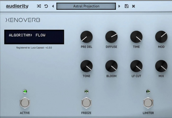 Effekt Plugin (Download) Audiority XenoVerb