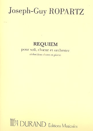 Requiem pour soli, choeur mixte et orchestre
