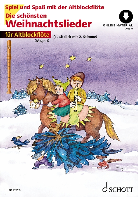 Die schönsten Weihnachtslieder für 1 - 2 Altblockflöte PORTOFREI VOM FACHHÄNDLER - Bild 3