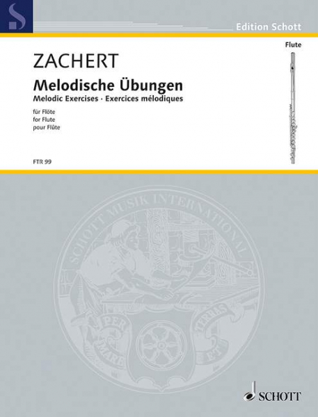 Übungsbuch für Flöte Melodische Übungen