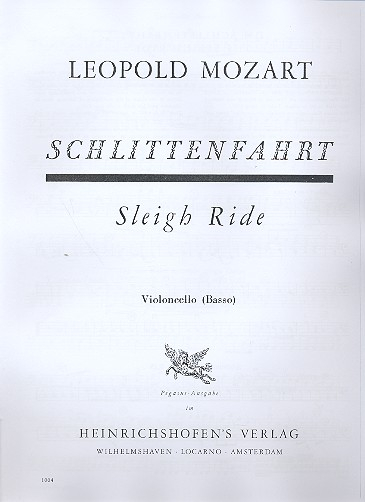 Schlittenfahrt für Streicher, Trompete und Schlagwerk