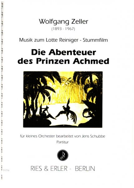 Die Abenteuer des Prinzen Achmed für kleines Orchester