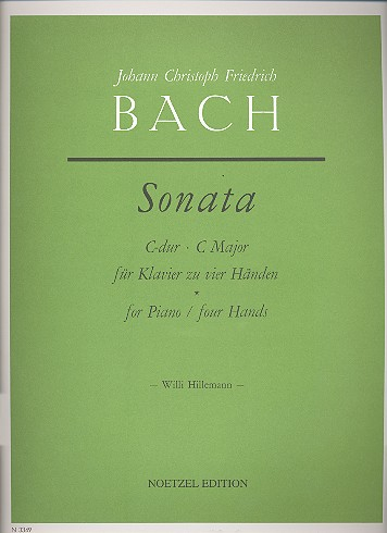 Sonate C-Dur für Klavier zu 4 Händen