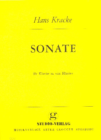 Sonate für Klavier zu 4 Händen