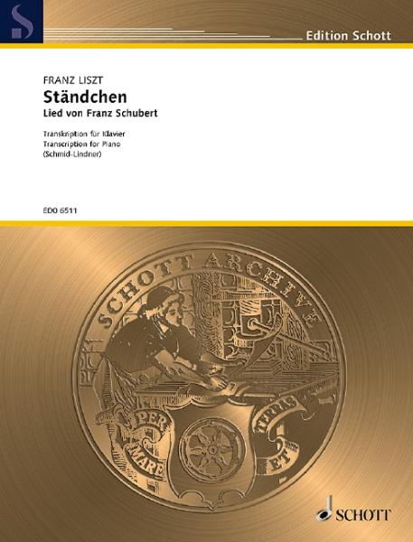 Ständchen &quot;Leise flehen meine Lieder&quot; für Klavier (+Text)