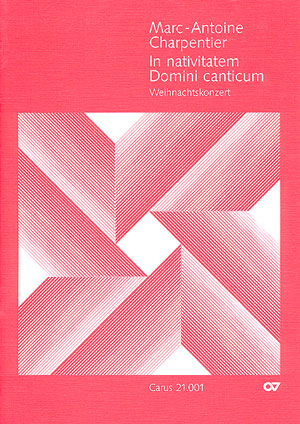 In nativitatem Domini canticum für Soli, gem Chor und Orchester