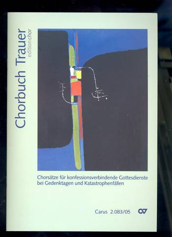 Chorbuch Trauer für gem Chor a cappella