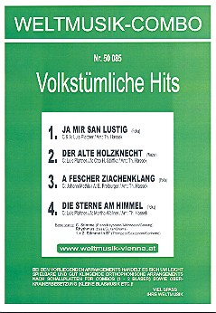 4 Volkstümliche Hits: für Combo Direktion und Stimmen