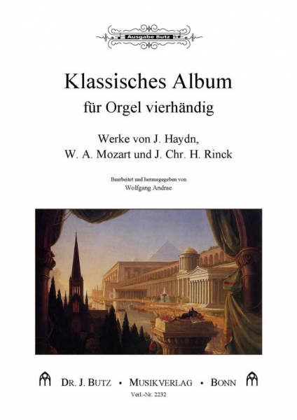 Klassisches Album für Orgel zu 4 Händen