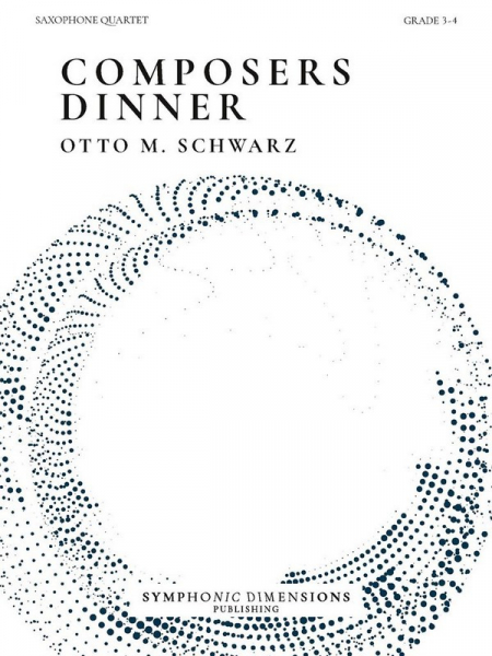 Composers Dinner for saxophone quartet
