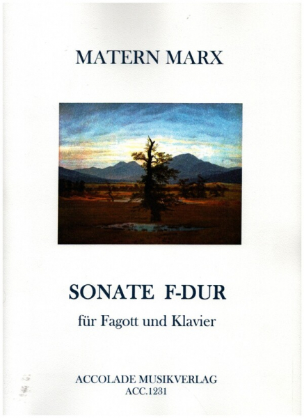 Sonate F-Dur für Fagott und Klavier