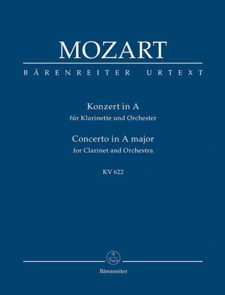 Konzert A-Dur KV622 für Klarinette und Orchester