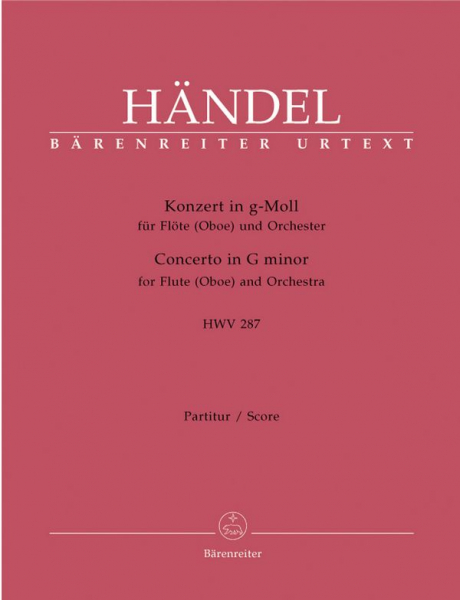 Konzert g-Moll Nr.3 HWV287 für Flöte (Oboe) und Streichorchester