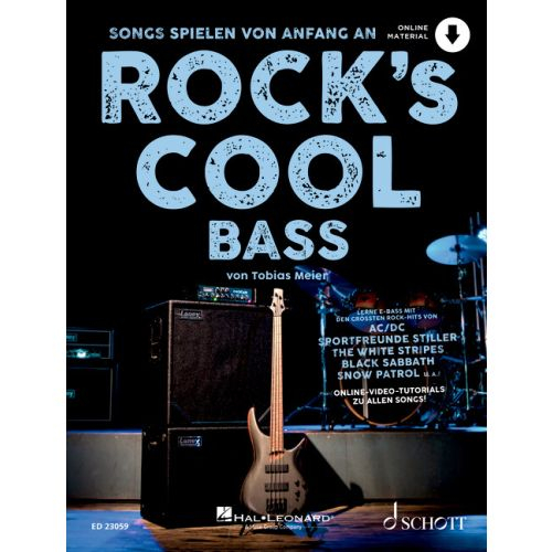 Schott Music Gmbh & Co.kg Schule Für Bass Rock's Cool Bass