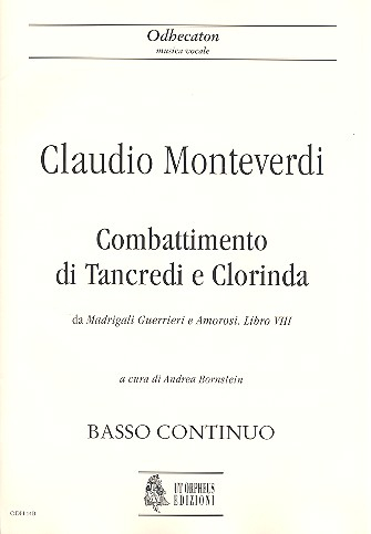 Combattimento di Tancredi e Clorinda per voci ed orchestra d&#039;archi