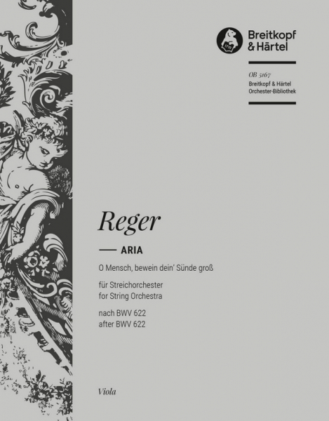 O Mensch bewein dein Sünde groß - Aria nach BWV622 für Streichorchester