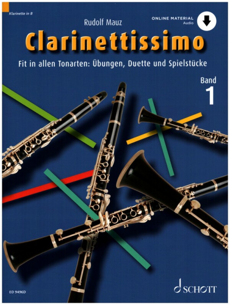 Übungsbuch Clarinettissimo - Fit in allen Tonlagen 1