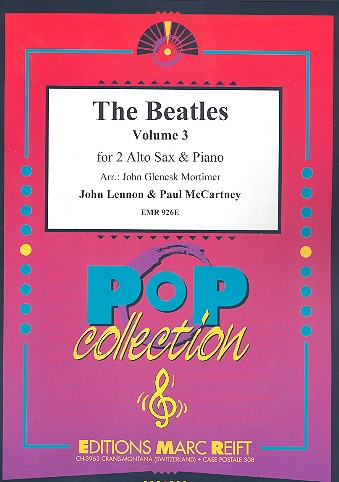 The Beatles vol.3 for 2 alto saxopnones and piano