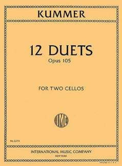 12 Duets op.105 for 2 cellos