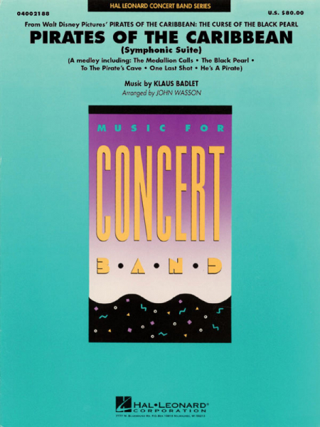 Pirates of the Caribbean vol.1 (Medley): for concert band