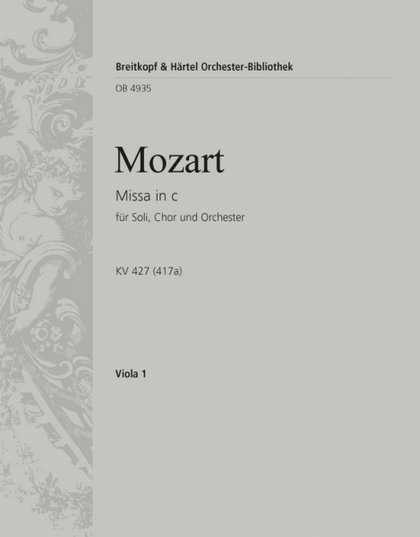 Messe c-Moll KV427 für Soli, Chor und Orchester