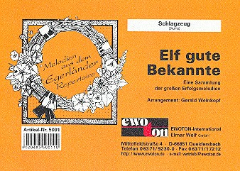 Mosch Welterfolge Band 6 - 11 gute Bekannte: für Blasorchester