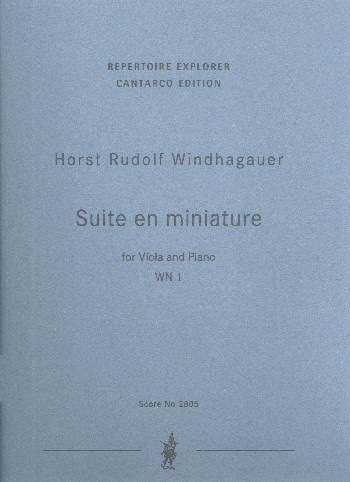 Suite en miniature WN1 für Viola und Klavier