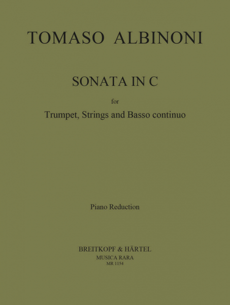 Sonata C major no.1 for trumpet, strings and bc
