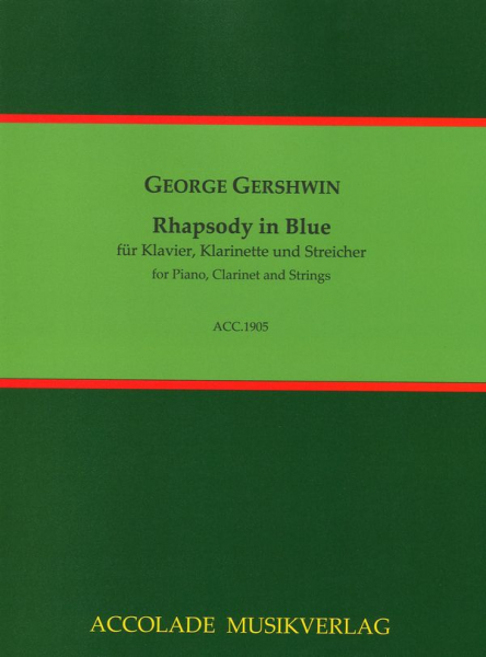 Rhapsody in Blue für Klavier, Klarinette und Streicher