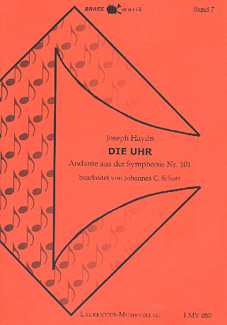 Andante aus Sinfonie Nr.101 für Piccolotrompete, Trompete, Horn, Posaune