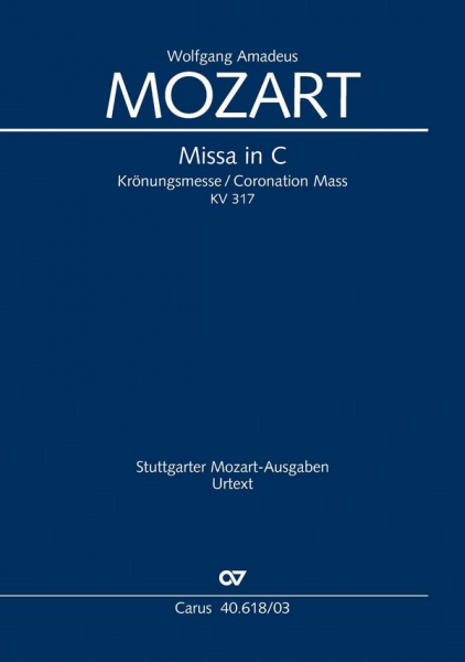 Messe C-Dur KV317 für Soli, Chor und Orchester