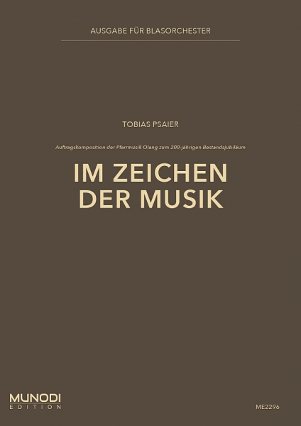 Im Zeichen der Musik (Konzertmarsch) für Blasorchester