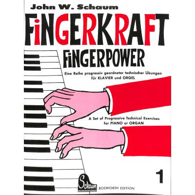 Übungsbuch Klavier Fingerkraft 1