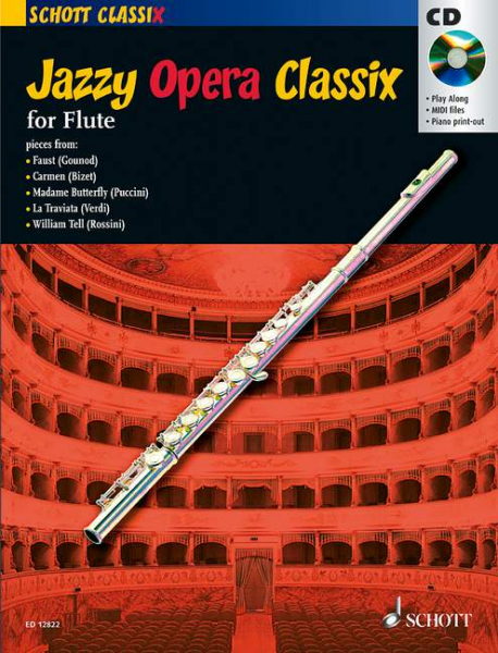 Jazzy Opera Classix (+CD) for flute