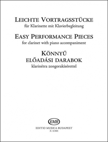 Leichte Vortragsstücke für Klarinette und Klavier