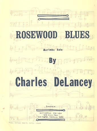 Rosewood Blues for marimba
