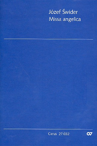 Missa angelica für Sopran (Tenor), gem Chor und Orchester
