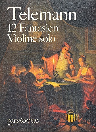 12 Fantasien für Violine